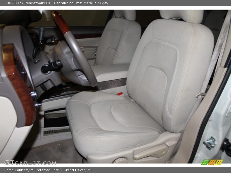 Cappuccino Frost Metallic / Gray 2007 Buick Rendezvous CX