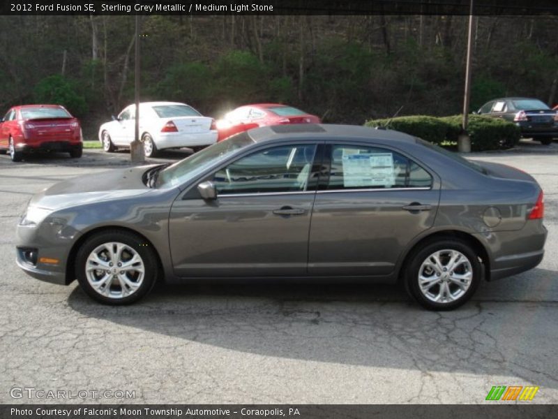 Sterling Grey Metallic / Medium Light Stone 2012 Ford Fusion SE