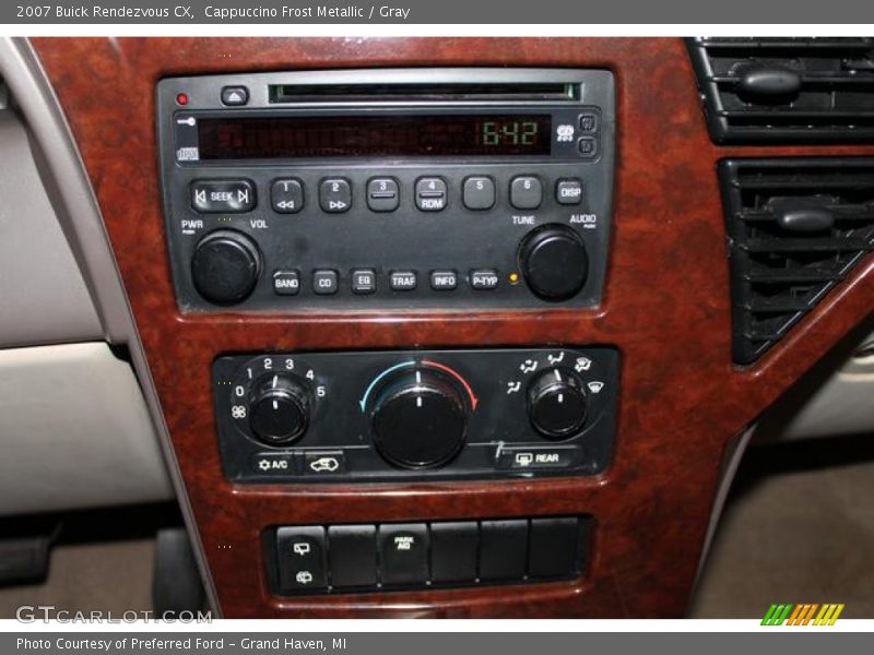 Cappuccino Frost Metallic / Gray 2007 Buick Rendezvous CX