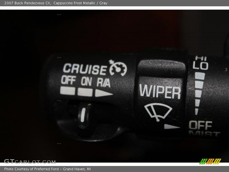 Cappuccino Frost Metallic / Gray 2007 Buick Rendezvous CX