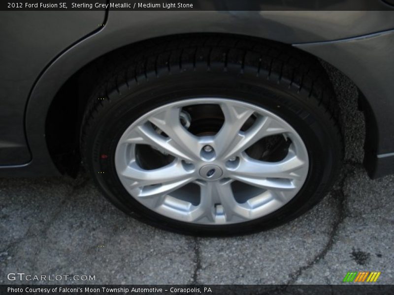 Sterling Grey Metallic / Medium Light Stone 2012 Ford Fusion SE