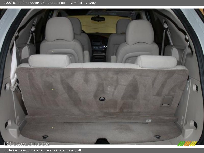 Cappuccino Frost Metallic / Gray 2007 Buick Rendezvous CX