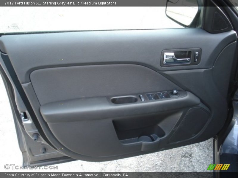 Sterling Grey Metallic / Medium Light Stone 2012 Ford Fusion SE