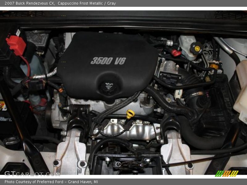 Cappuccino Frost Metallic / Gray 2007 Buick Rendezvous CX