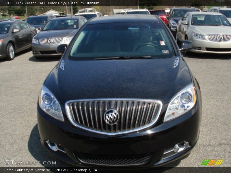 Black Onyx / Medium Titanium 2012 Buick Verano FWD