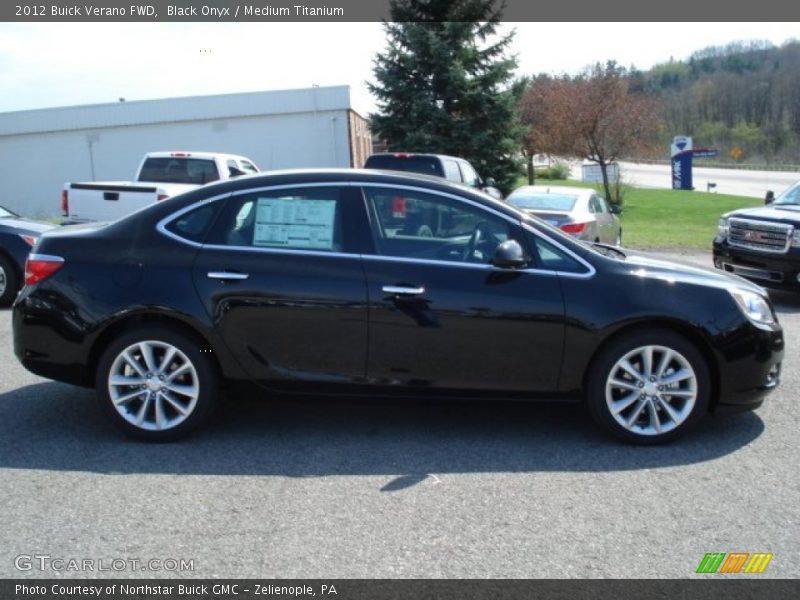 Black Onyx / Medium Titanium 2012 Buick Verano FWD