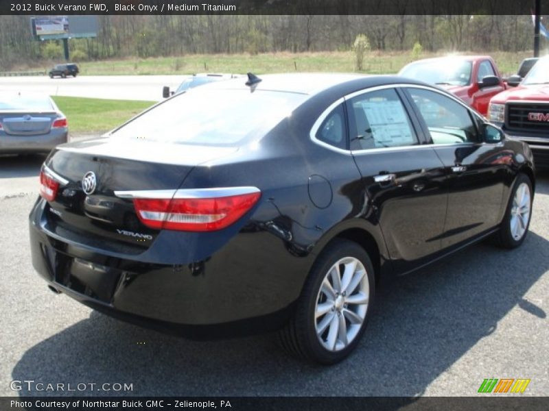 Black Onyx / Medium Titanium 2012 Buick Verano FWD