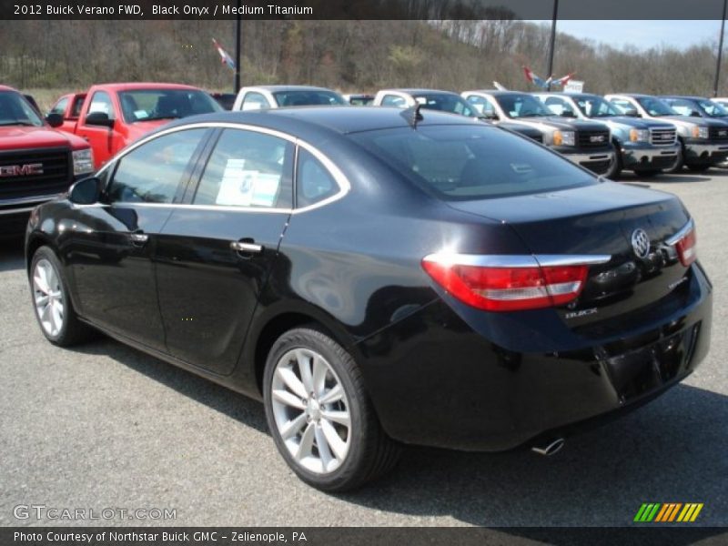 Black Onyx / Medium Titanium 2012 Buick Verano FWD