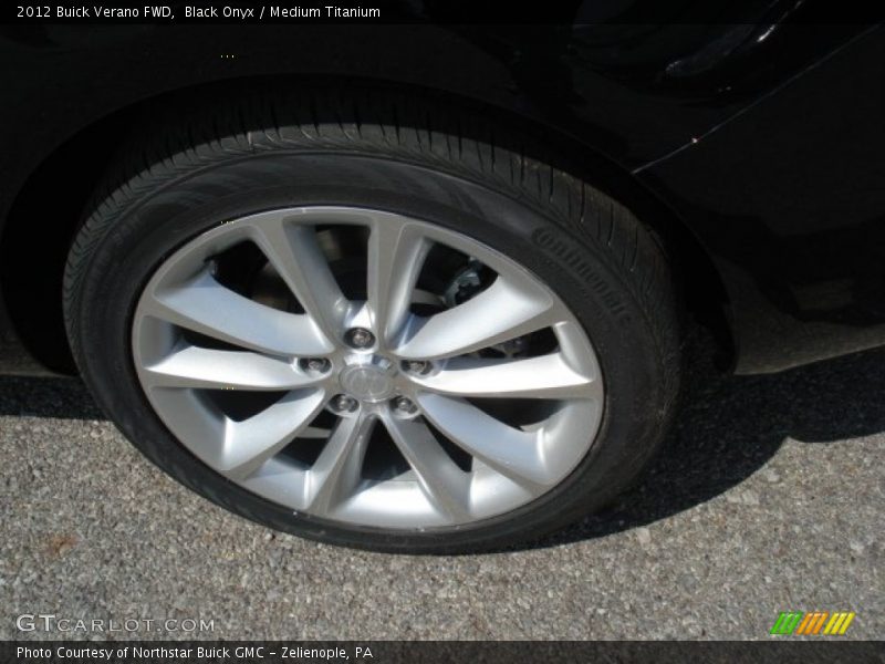 Black Onyx / Medium Titanium 2012 Buick Verano FWD