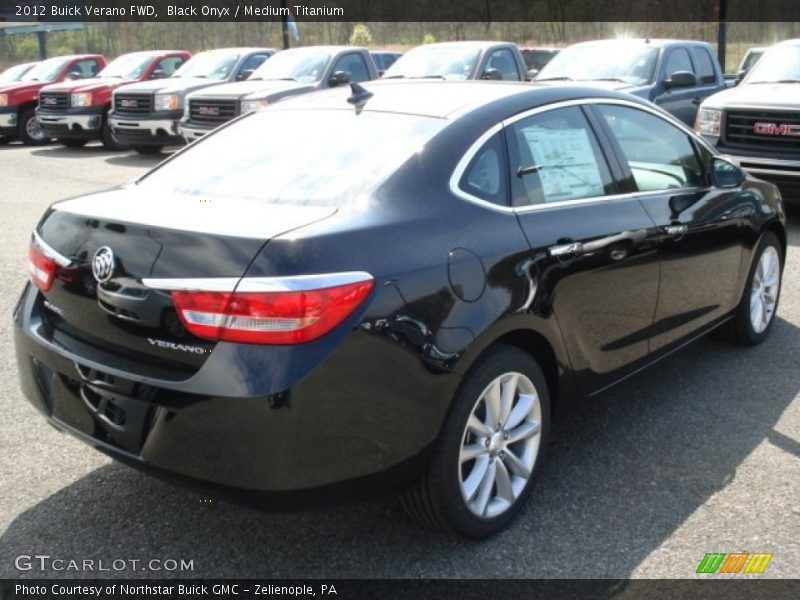 Black Onyx / Medium Titanium 2012 Buick Verano FWD