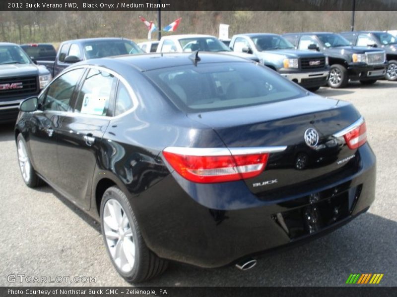 Black Onyx / Medium Titanium 2012 Buick Verano FWD