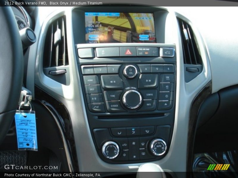 Black Onyx / Medium Titanium 2012 Buick Verano FWD