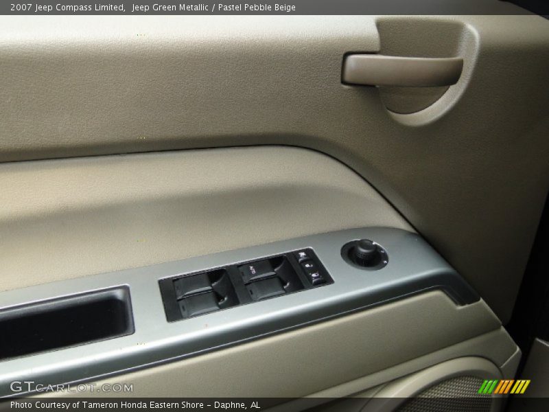 Jeep Green Metallic / Pastel Pebble Beige 2007 Jeep Compass Limited