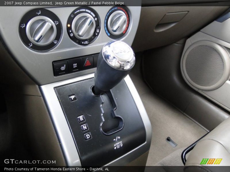 Jeep Green Metallic / Pastel Pebble Beige 2007 Jeep Compass Limited