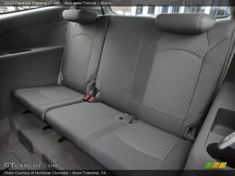 Red Jewel Tintcoat / Ebony 2010 Chevrolet Traverse LT AWD