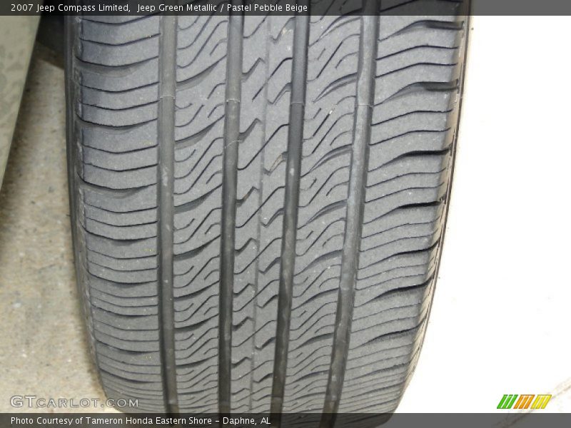 Jeep Green Metallic / Pastel Pebble Beige 2007 Jeep Compass Limited