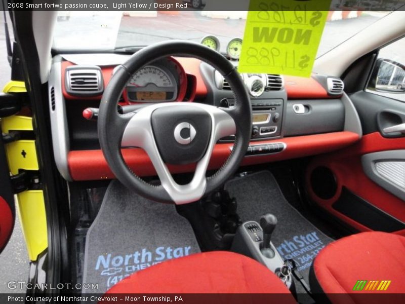Dashboard of 2008 fortwo passion coupe