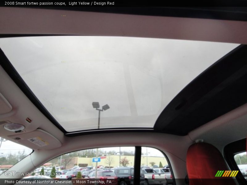 Sunroof of 2008 fortwo passion coupe