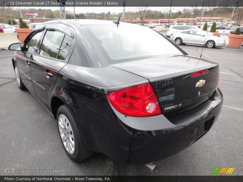 Black Granite Metallic / Ebony 2010 Chevrolet Cobalt LT Sedan