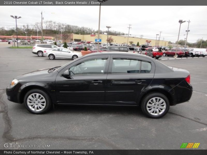 Black Granite Metallic / Ebony 2010 Chevrolet Cobalt LT Sedan