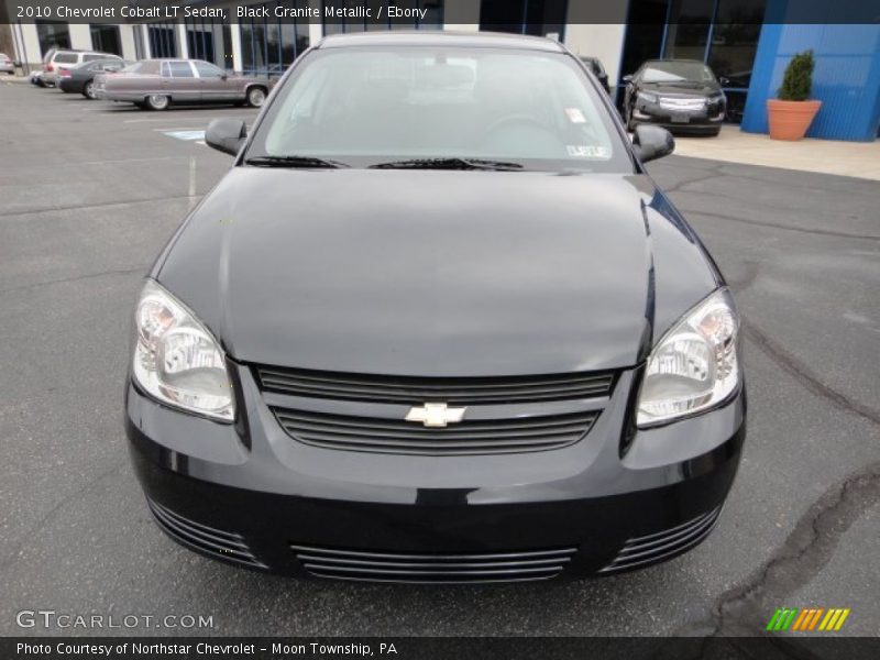 Black Granite Metallic / Ebony 2010 Chevrolet Cobalt LT Sedan
