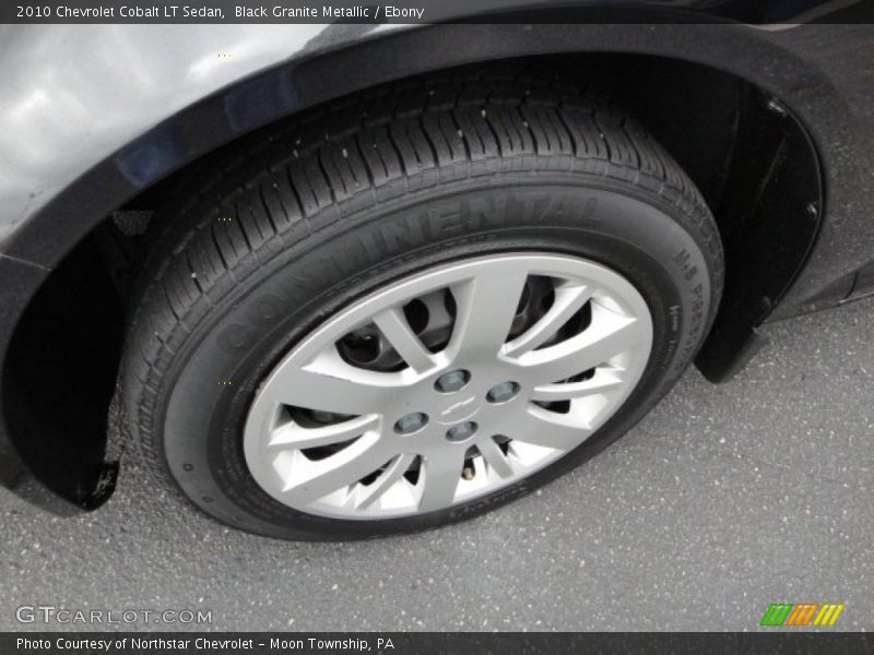 Black Granite Metallic / Ebony 2010 Chevrolet Cobalt LT Sedan
