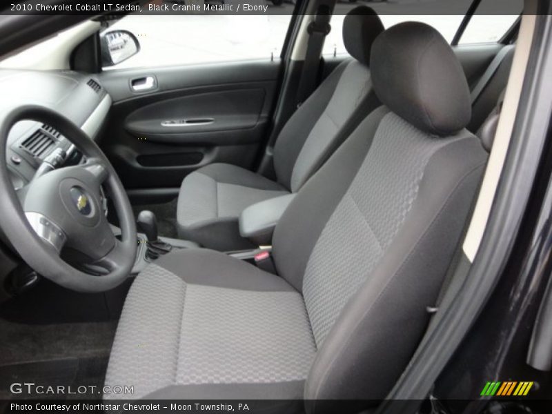 Black Granite Metallic / Ebony 2010 Chevrolet Cobalt LT Sedan