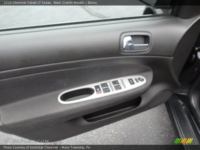 Black Granite Metallic / Ebony 2010 Chevrolet Cobalt LT Sedan