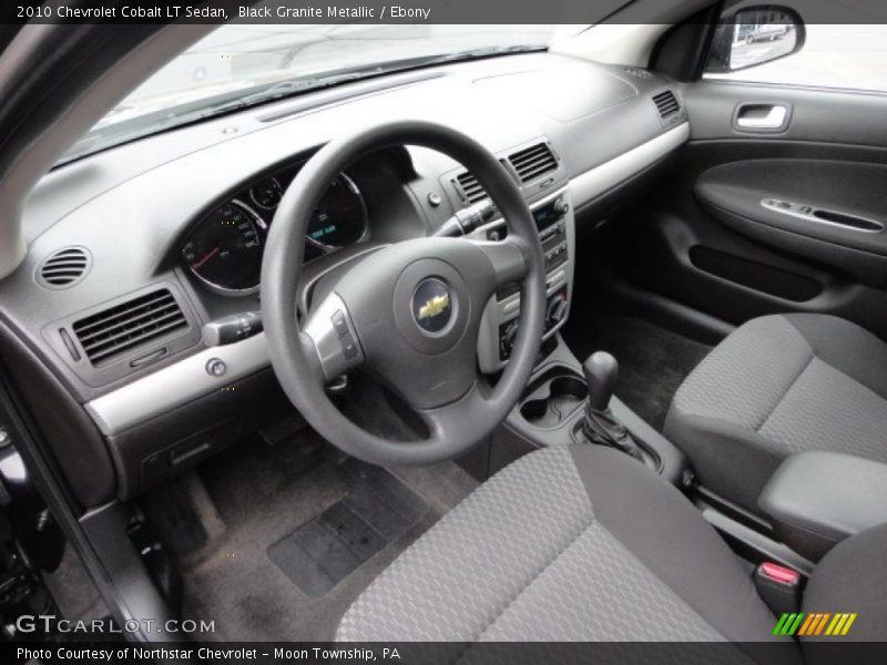 Black Granite Metallic / Ebony 2010 Chevrolet Cobalt LT Sedan