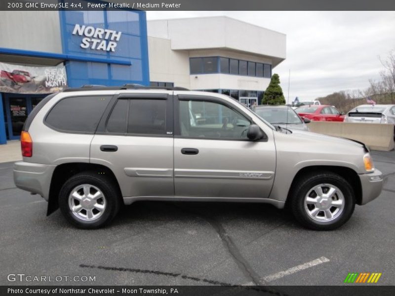 Pewter Metallic / Medium Pewter 2003 GMC Envoy SLE 4x4