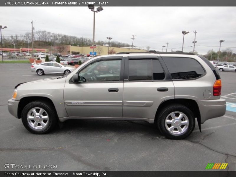Pewter Metallic / Medium Pewter 2003 GMC Envoy SLE 4x4