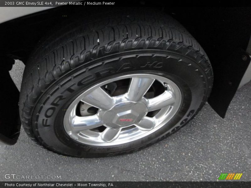 Pewter Metallic / Medium Pewter 2003 GMC Envoy SLE 4x4