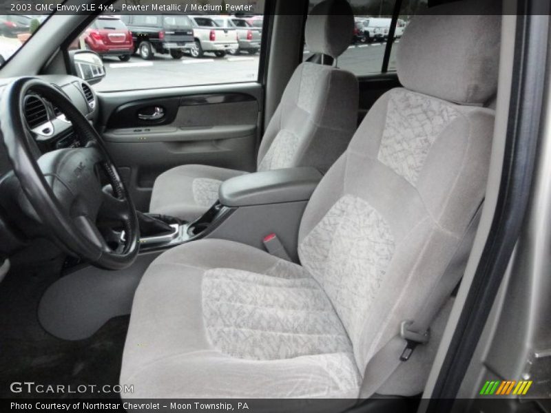 Pewter Metallic / Medium Pewter 2003 GMC Envoy SLE 4x4