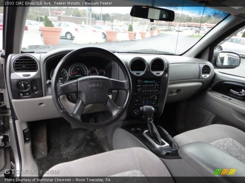 Pewter Metallic / Medium Pewter 2003 GMC Envoy SLE 4x4