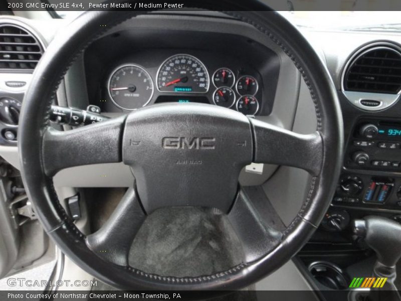 Pewter Metallic / Medium Pewter 2003 GMC Envoy SLE 4x4