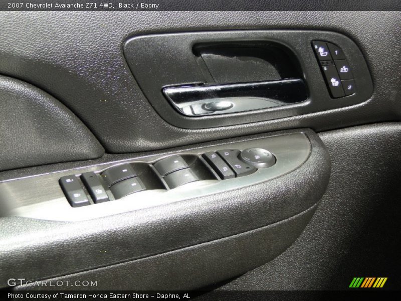 Black / Ebony 2007 Chevrolet Avalanche Z71 4WD