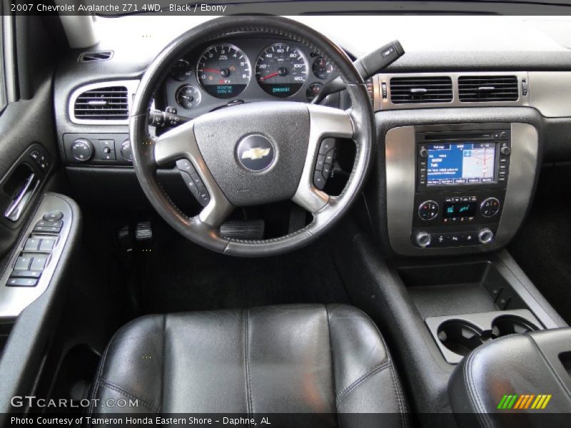 Black / Ebony 2007 Chevrolet Avalanche Z71 4WD
