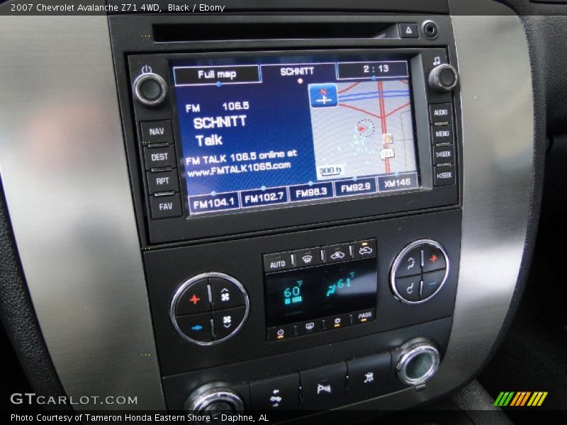 Black / Ebony 2007 Chevrolet Avalanche Z71 4WD