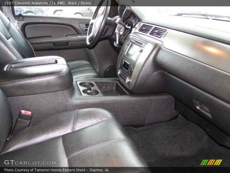 Black / Ebony 2007 Chevrolet Avalanche Z71 4WD