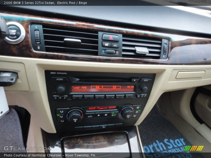 Electric Red / Beige 2006 BMW 3 Series 325xi Sedan