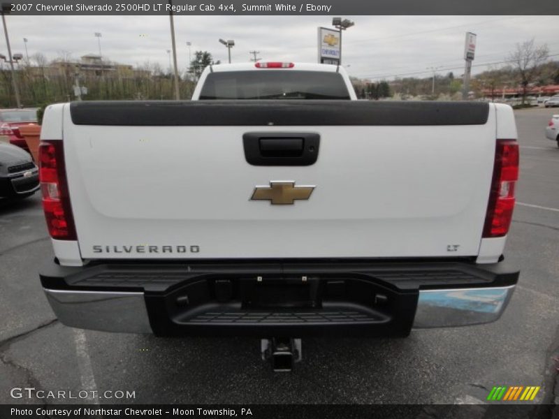 Summit White / Ebony 2007 Chevrolet Silverado 2500HD LT Regular Cab 4x4