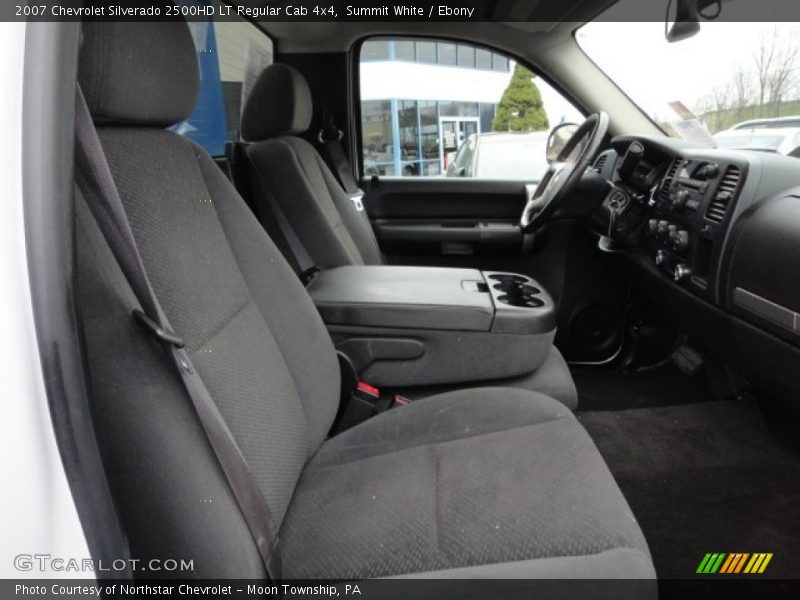 Summit White / Ebony 2007 Chevrolet Silverado 2500HD LT Regular Cab 4x4