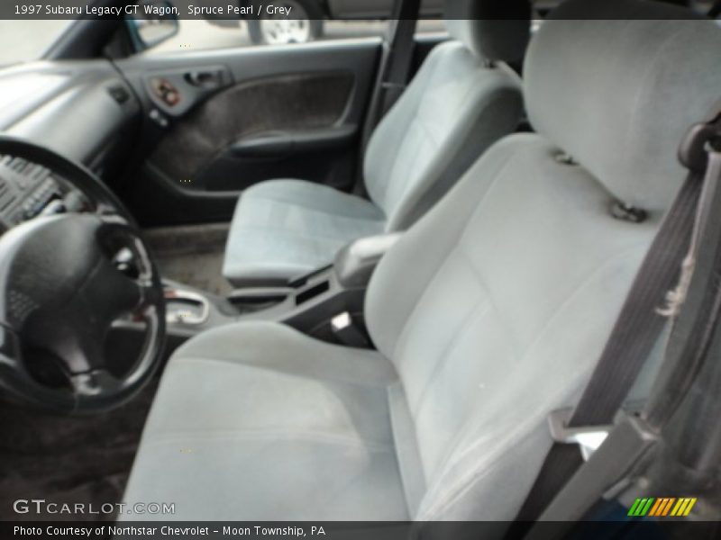 Spruce Pearl / Grey 1997 Subaru Legacy GT Wagon