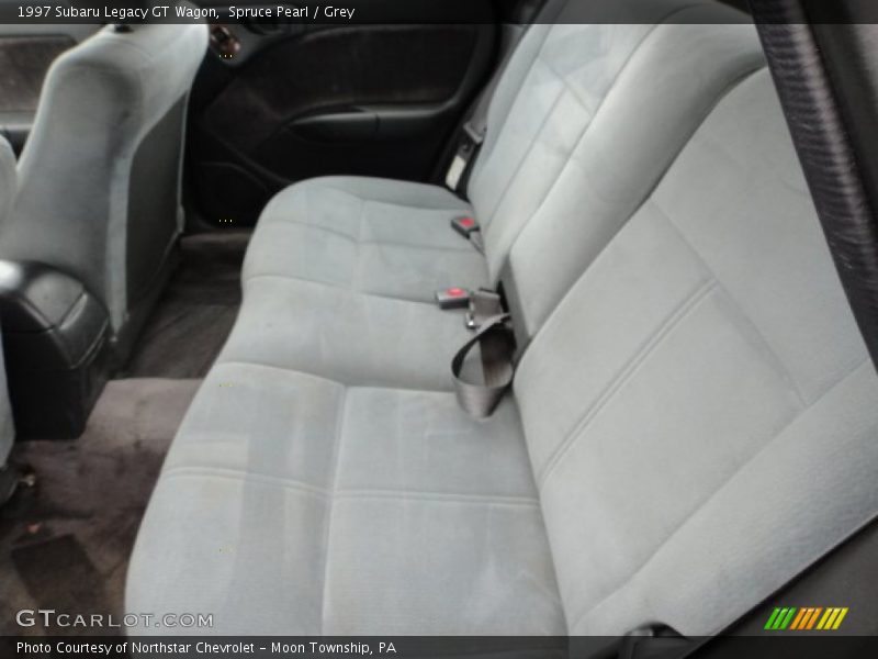 Spruce Pearl / Grey 1997 Subaru Legacy GT Wagon