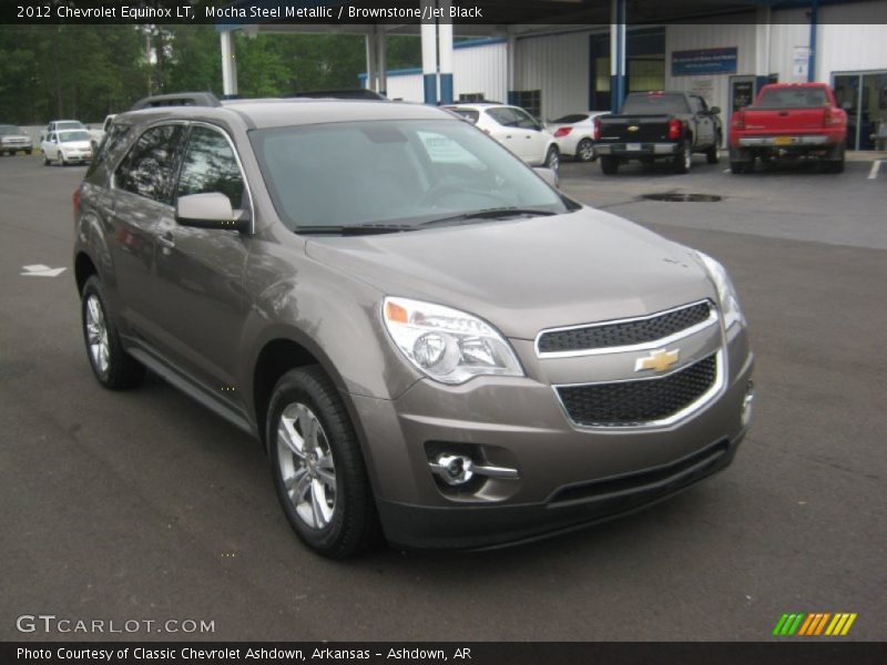 Mocha Steel Metallic / Brownstone/Jet Black 2012 Chevrolet Equinox LT