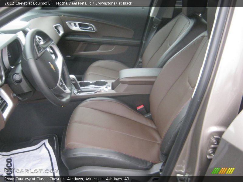 Front Seat of 2012 Equinox LT