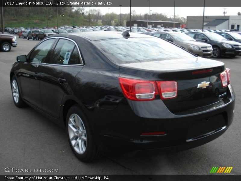 Black Granite Metallic / Jet Black 2013 Chevrolet Malibu ECO