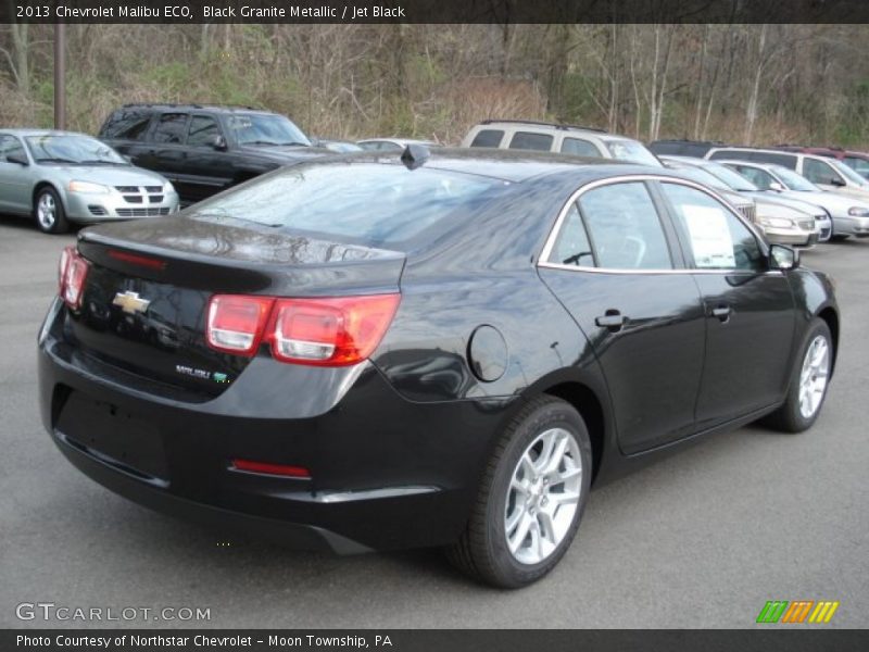 Black Granite Metallic / Jet Black 2013 Chevrolet Malibu ECO