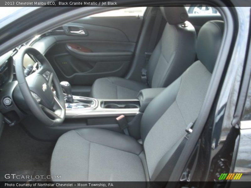 Black Granite Metallic / Jet Black 2013 Chevrolet Malibu ECO