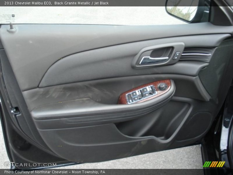 Black Granite Metallic / Jet Black 2013 Chevrolet Malibu ECO